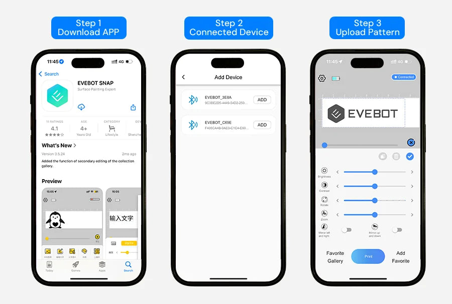 PrintPods Handheld Printer Mini Portable